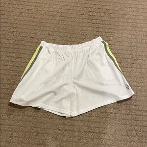 Free People Movement White Mesh Shorts